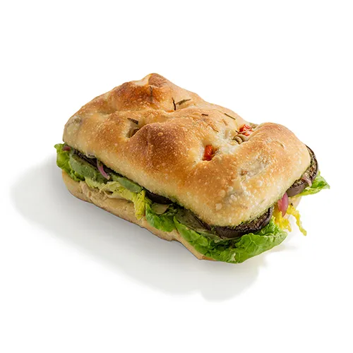 ساندویچ بادمجان و آووکادو